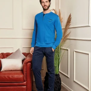 Pigiama in caldo cotone stampato