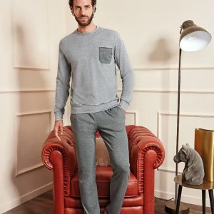 Pigiama in caldo cotone stampa quadretti