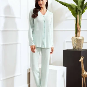 Pigiama lungo in modal