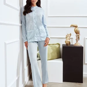 Pigiama lungo in modal