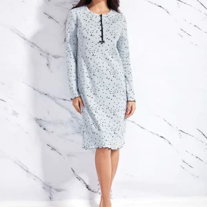 Camicia da notte in caldo cotone