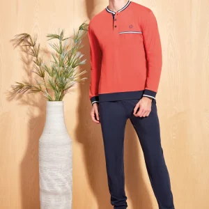 Pigiama lungo in cotone