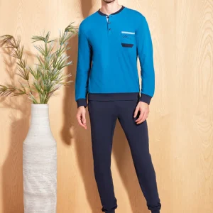 Pigiama lungo in cotone