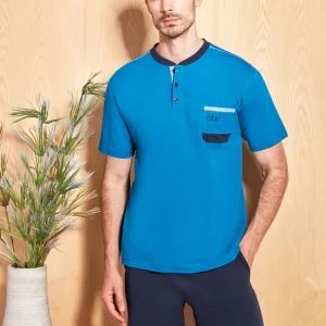 Pigiama corto in cotone