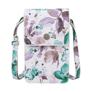 PORTA CELLULARE FIORITO CON TRACOLLA