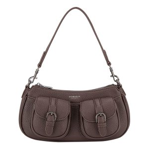 BORSA A SPALLA CON DOPPIE TASCHE