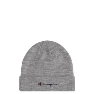 Champion Cappello Uomo Grigio Stampa 100% Acrilico Beanie Autunno/Inverno 804335