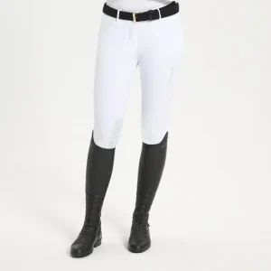 ACQUAMARINE 365 - Pantaloni donna grip al ginocchio /  bianco light sage