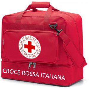 Borsa con fondo Croce Rossa Italiana