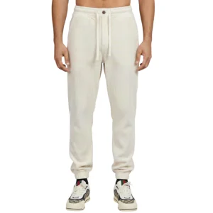 Pantalone Uomo BERNA In Velluto Polsini PANNA