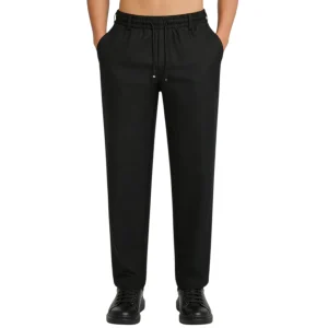 Pantalone Uomo Richmond X Jogger in Viscosa Nero