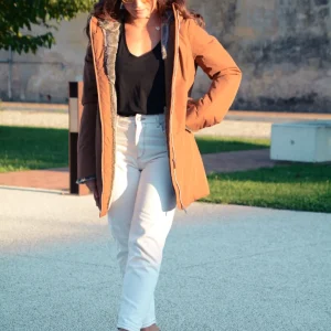 Giubbotto Suns Donna Marmolada Fur - Marron