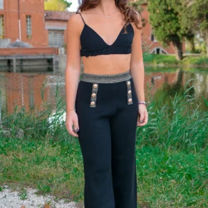 Pantaloni lurex in maglia - Trash and Luxury