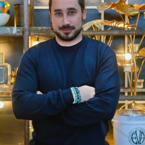 Maglione girocollo  Cashmere Re_branded