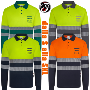 Polo A/V m/l personalizzata