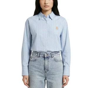 Only Camicia ONLELARA L/S EMB WVN maniche lunghe Donna 15370801