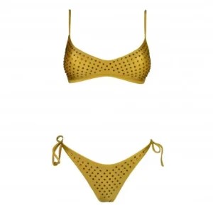 Corpetto Seta Corinne Gold