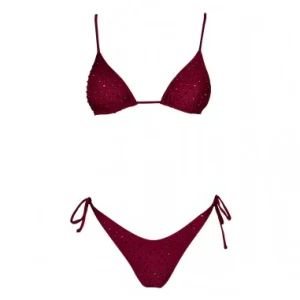 Triangolo Seta Corinne Sangria