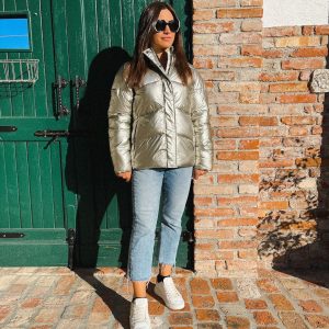 Giubbotto Creamy Metal Dove Suns