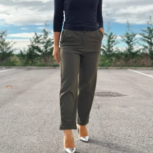 Pantalone Donna Suns Salice in Tessuto Tecnico