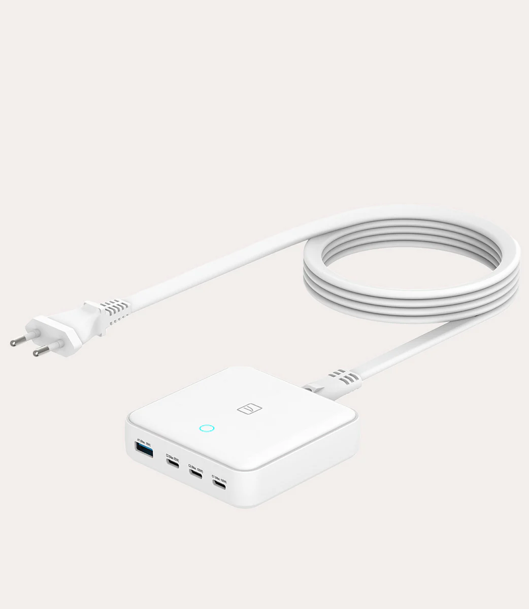 High-speed 100W GaN desktop charger 4 ports - immagine 2