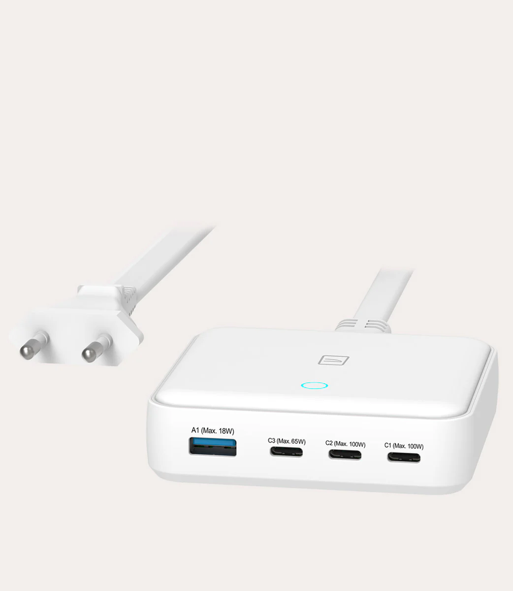 High-speed 100W GaN desktop charger 4 ports - immagine 6