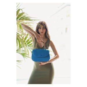 BORSA A MANO STAMPA COCCO