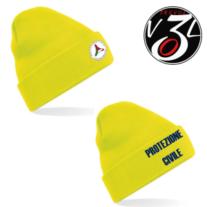 Cuffia Fluo Protezione Civile