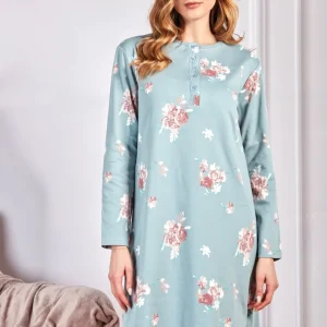 Camicia da notte in caldo cotone