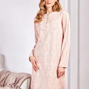 Camicia da notte in caldo cotone