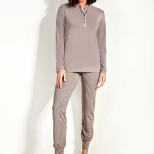 Pigiama serafino in viscosa