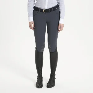 SAPPHIRE  - Pantaloni donna grip al ginocchio /  grigio