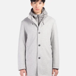 Cappotto Tecnico Grigio Chiaro