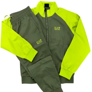 Tuta Uomo EA7 Emporio Armani Ventus 7 Tecnica Fluo
