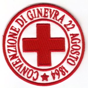 Patch Ricamata Croce Rossa Italiana