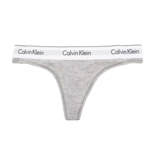 Calvin Klein Underwear Perizoma Donna Grigio 50% Cotone 35% Modal 12% Elastan Autunno/Inverno F3786E