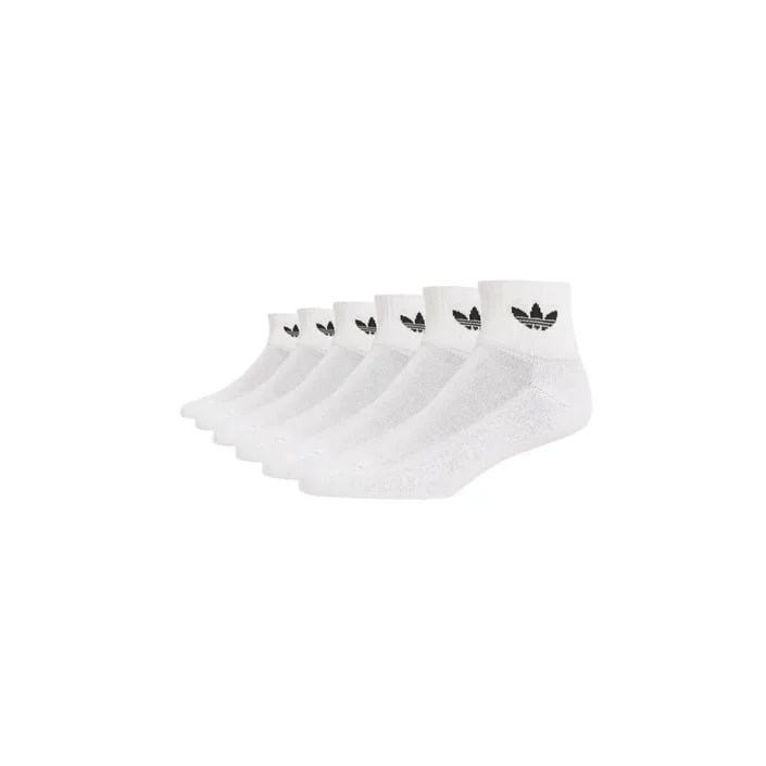 Adidas Calze Uomo Bianco Cotone 65% Elastan 2% Poliestere 32% IJ5627 - immagine 3