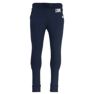 Pantaloni Sportivi Uomo Leone 1941 Blu Stampa 100% Cotone - Comfort e Stile ✨