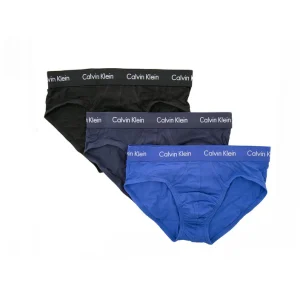 Calvin Klein Underwear Slip Uomo Blu Stampa 95% Cotone 5% Elastan Primavera/Estate WH7_6994126_AZZURRO