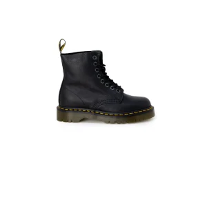 Dr. Martens Stivali Donna Neri con Lacci Stivaletti in Pelle 100% Primavera/Estate 26206001