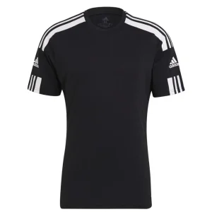 Adidas T-Shirt Uomo Nera Stampa Manica Corta Scollo Tondo 100% Poliestere Primavera/Estate GN5720
