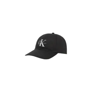 Calvin Klein Jeans Cappello Uomo Nero Chiusura Fibbia 100% Cotone Organico Baseball Cap Autunno/Inverno LV04G5004G