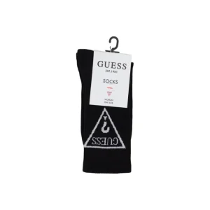 Guess Calze Donna Nero 73% Cotone 24% Poliestere 3% Elastan Autunno/Inverno V2GZ00 ZZ00I