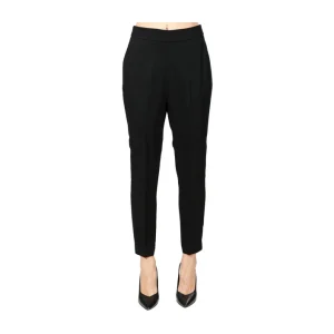 Pinko Pantaloni Donna Nero Tasche Anteriori 98% Poliestere 2% Elastan Primavera/Estate B_44903