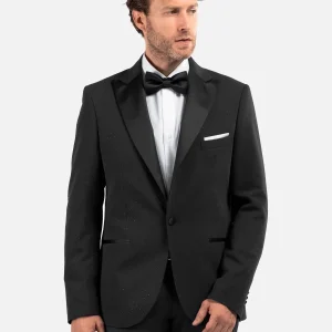 Smoking Nero con Applicazioni All Over