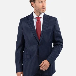 Abito Gessato Blu All Season