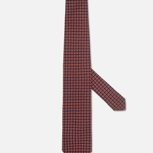 Cravatta Sartoriale in Pura Seta a Fantasia