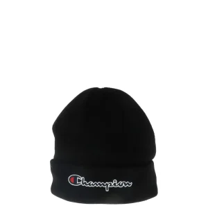 Champion Cappello Donna Nero Stampa 100% Acrilico Autunno/Inverno 805105