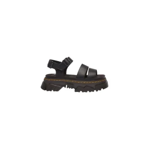 Dr. Martens Sandali MATTISON 2S BLACK ATHENA Donna Chiusura con Fibbia e Plateau 100% Pelle 41660001