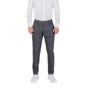 Antony Morato Pantaloni Uomo Grigio Zip e Bottone 47% Poliestere 44% Poliammide 5% Elastan 4% Lana Autunno/Inverno MMTS00037-FA140289